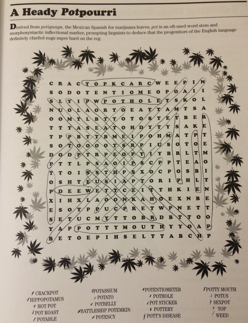 Illustration for article titled Weed Activity Books Are Pretty Trippy, Man